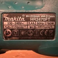 Перфоратор Makita HR2470FT   780W  , снимка 10 - Други инструменти - 45145932