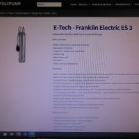 E-tech ES3/6 5" потопяема сондажна помпа, снимка 5 - Други - 45508020