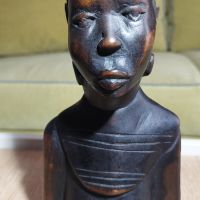 дърворезба масив Африка , снимка 1 - Антикварни и старинни предмети - 45484416