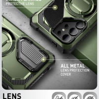 Калъф i-Blason Armorbox за Samsung Galaxy S24 Ultra със стойка за капак на камерата цвят Guldan, снимка 8 - Калъфи, кейсове - 44976303