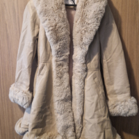 Пухено палто , снимка 1 - Палта, манта - 45062821