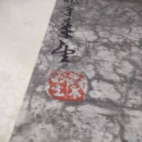 Огромна японска литография, снимка 7 - Други ценни предмети - 45344052