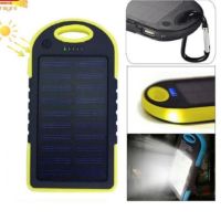 Power bank соларна батерия за телефон 3в1 - 12000mAh, водоустойчива с 20 LED светлини, снимка 4 - Друга електроника - 45865399