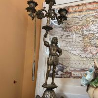 Старинни венециански свещници, снимка 1 - Антикварни и старинни предмети - 45321173