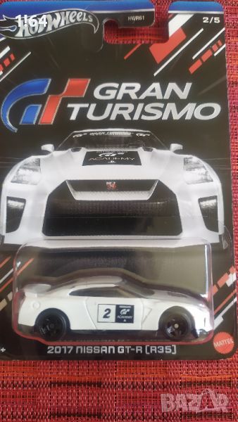 Hot Wheels 2017 Nissan GT-R (R35), снимка 1