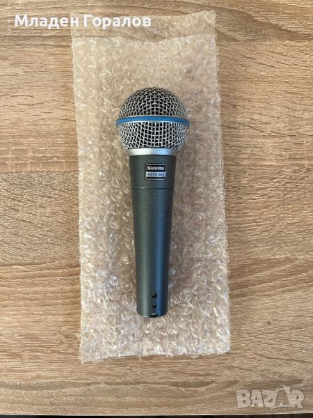 Вокален микрофон Shure Beta 58A, снимка 1