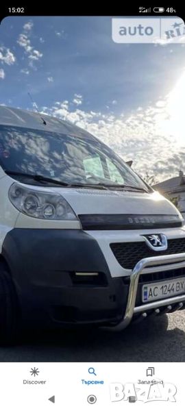 сенник и спойлер дефлектор преден капак Sprinter ducato jumper reily boxer, снимка 1