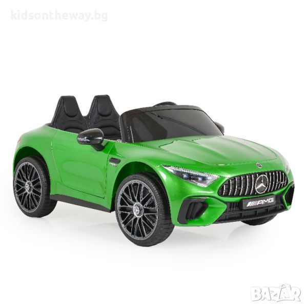 Акумулаторна кола Mercedes-Benz DK- SL63 зелен, снимка 1