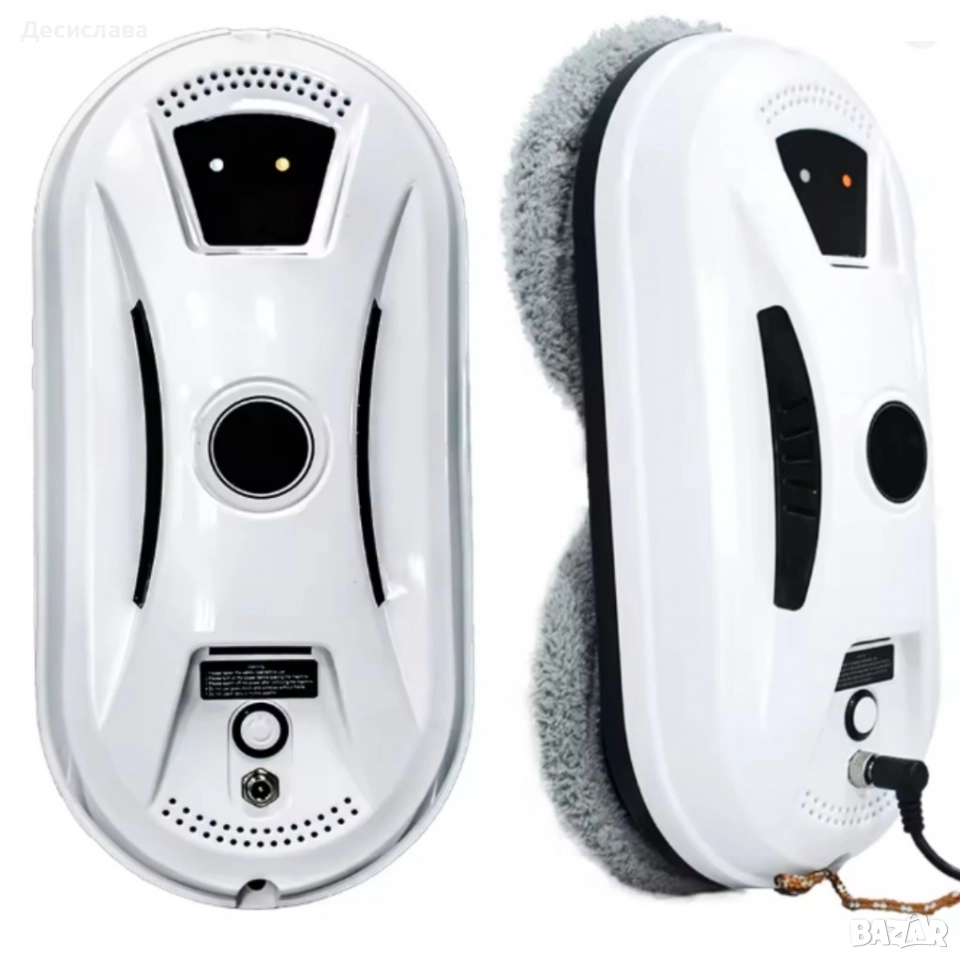 Интелигентен робот за почистване на прозорци с двойни въртящи се падове и вакуум 2800Pa, снимка 1