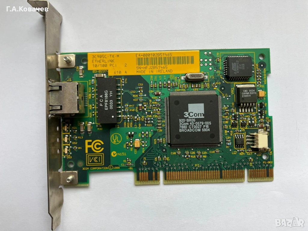 Мрежова карта 3Com EtherLink PCI 3C905C-TX-M , снимка 1