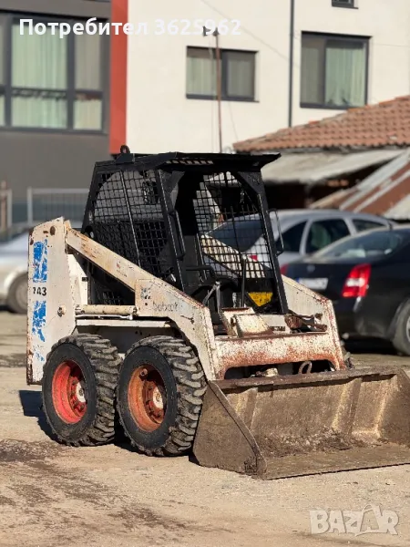 Мини челен товарач Бобкат Bobcat 743 , снимка 1