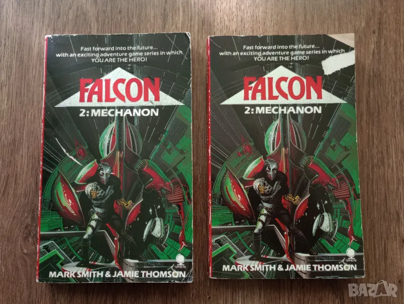 Книги-игри на aнглийски език - "Falcon 2: Mechanon" Марк Смит и Джейми Томсън, снимка 1