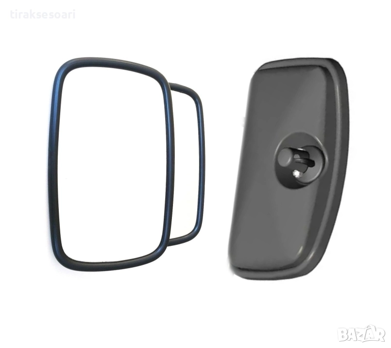 2 Броя огледала 22х17 см за камиони, автобуси, селскостопански машини, снимка 1