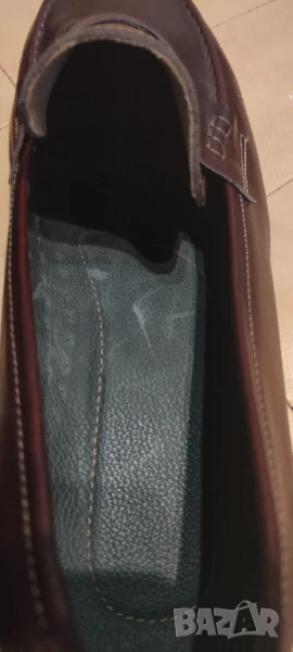 ръчна изработка уникални естествена кожа обувка за ценитеши, снимка 1