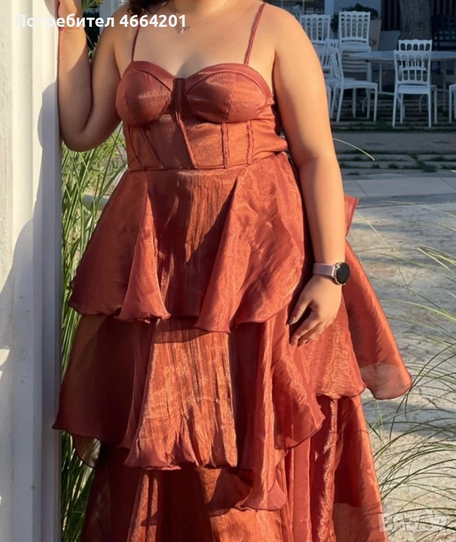 Дълга официална рокля, снимка 1