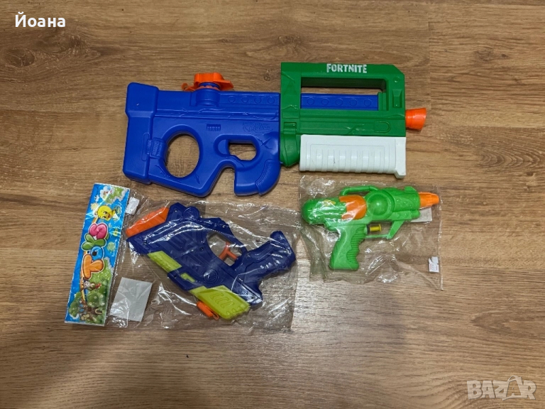 Комплект водни пистолети fortnite, снимка 1