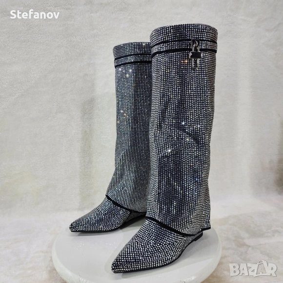 Ботуши с камъни 36,37,38,39,40, снимка 1