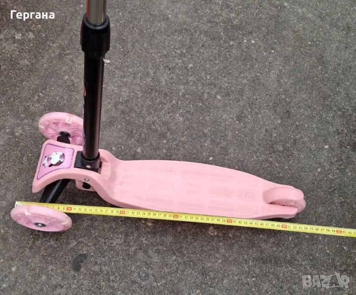 Детски розов скутер за момиче, снимка 1