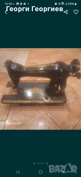 Шевна машина сингер, снимка 1