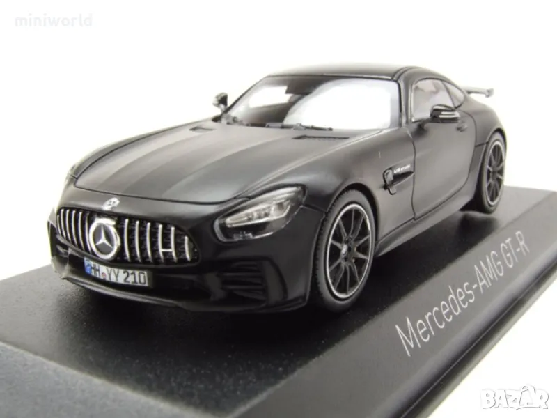 Mercedes AMG GT-R 2019 - мащаб 1:43 на Norev моделът е нов в PVC дисплей-кейс, снимка 1