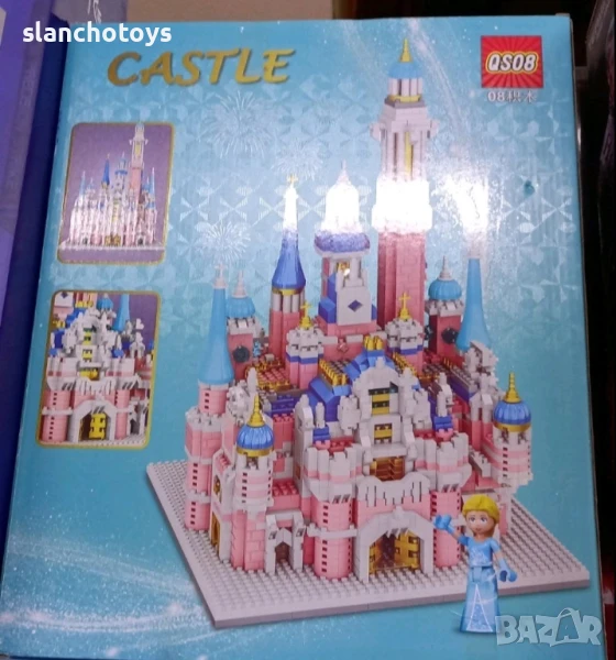 Конструктор Замък на Елза и Анна, 2607 части, снимка 1