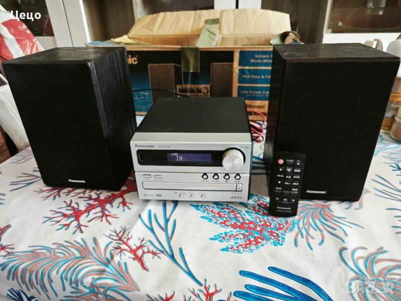 Panasonic SC-PM250EG Bluetooth,USB + подарък, снимка 1