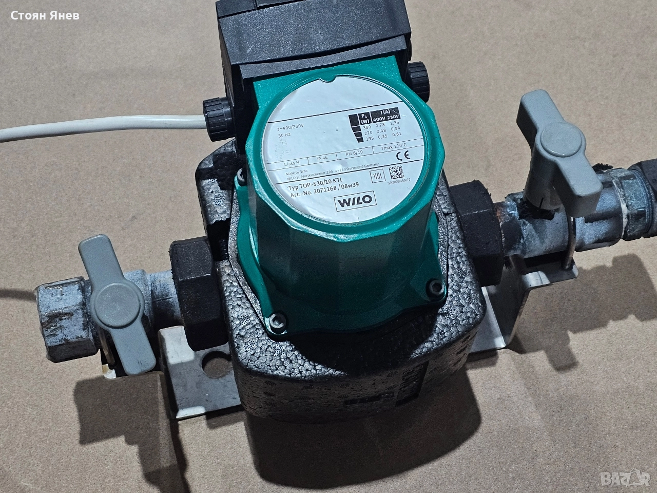 Циркулационна помпа Wilo TOP-S30/10, снимка 1
