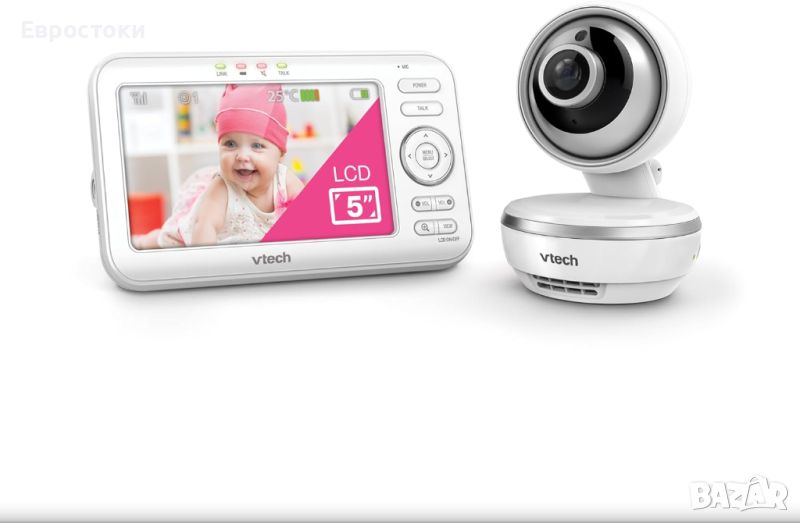 Vtech indoor - Vision XXL Video Babyphone BM4550 -720p – Видеобебефон, снимка 1