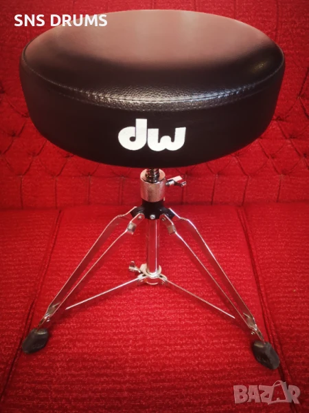🪑 Продаваме стол DW CP 5100 за барабани – отлично състояние!, снимка 1
