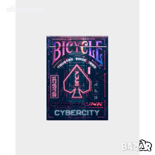 карти за игра Bicycle Cyberpunk Cyber City нови  , снимка 1