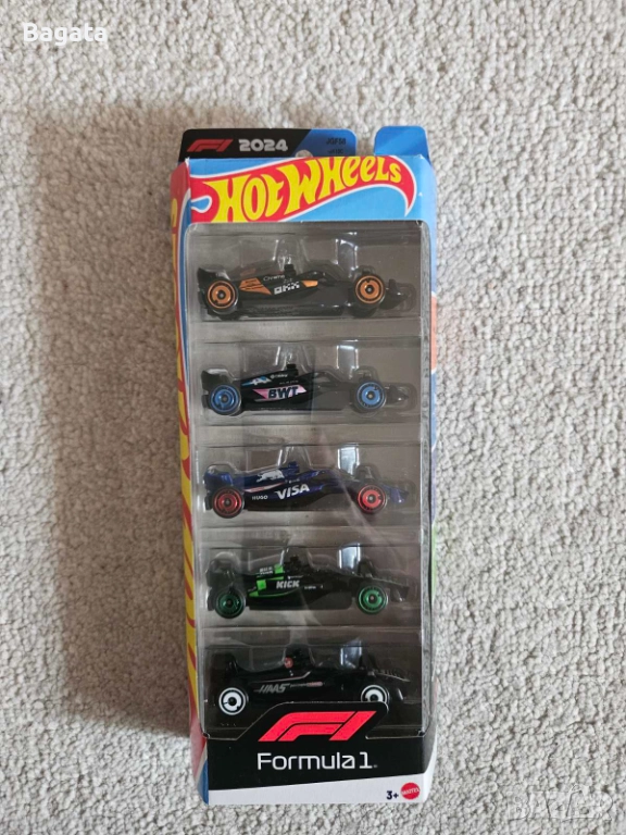 Hot Wheels F1 - 2024 Колекционерски Колички 5 Броя 1:64, снимка 1