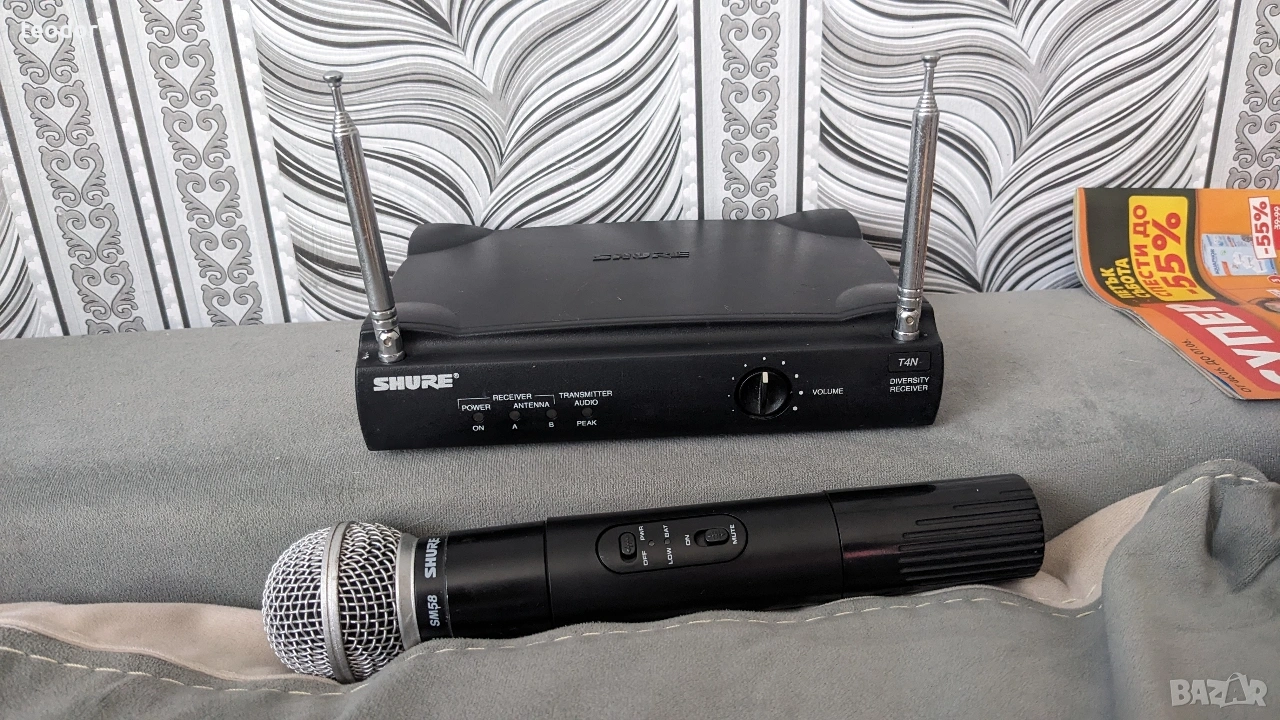 Shure SM58 USA, снимка 1