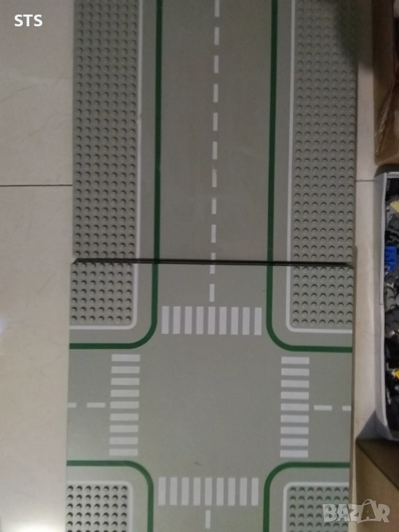 Lego old gray road Лего базови плочки път, снимка 1