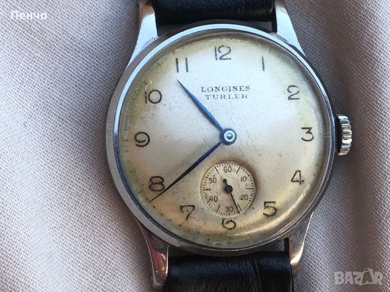 стар ръчен "LONGINES" - 1940/49г., снимка 1