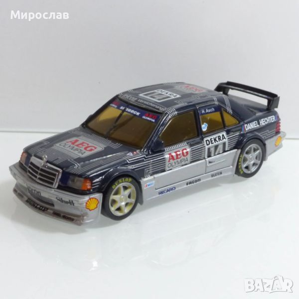 Minichamps 1:43 Mercedes Benz 190E Evo КОЛИЧКА РАЛИ МОДЕЛ, снимка 1