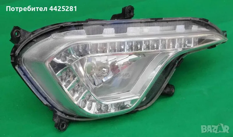 Десен халоген Led зa Hyundai Santa Fe Grand Maxcruz 2016-2018г. #023V, снимка 1