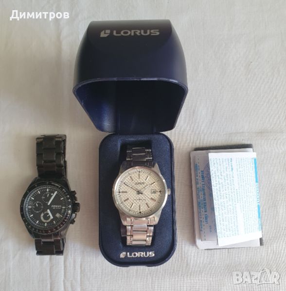 Часовник Lorus VX42, Fossil CH2601, снимка 1