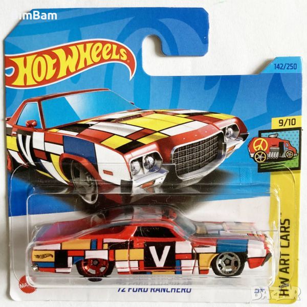 Оригинална количка Hot Wheels '72 Ford Ranchero, снимка 1