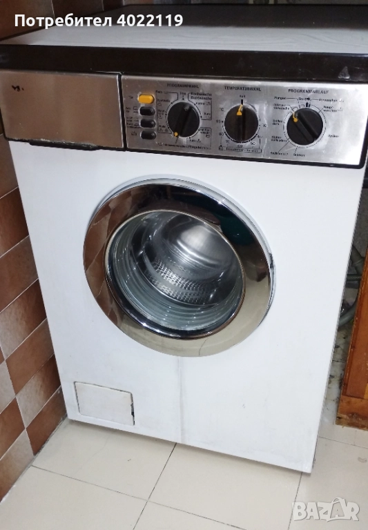 Спешно! Работеща пералня Miele, 1100 оборота, 5 кг, снимка 1