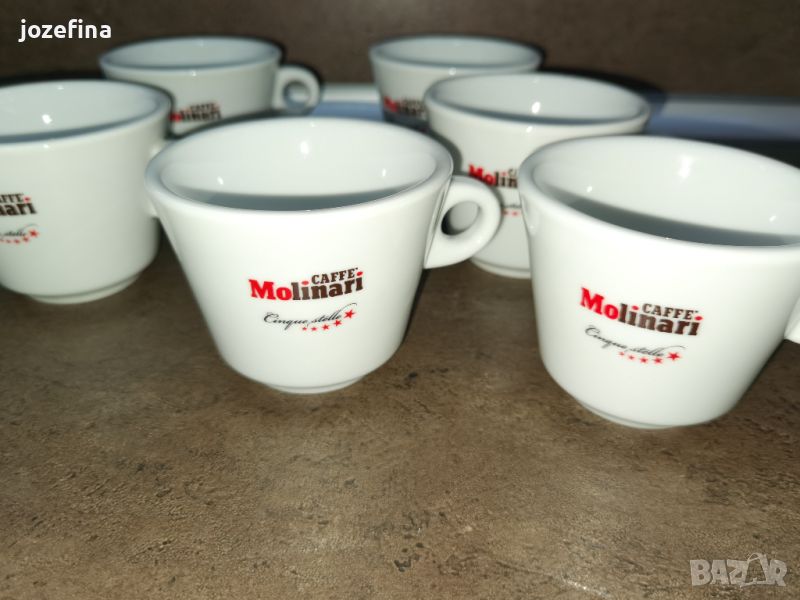 Комплект от 6 бр керамични чаши за кафе, снимка 1