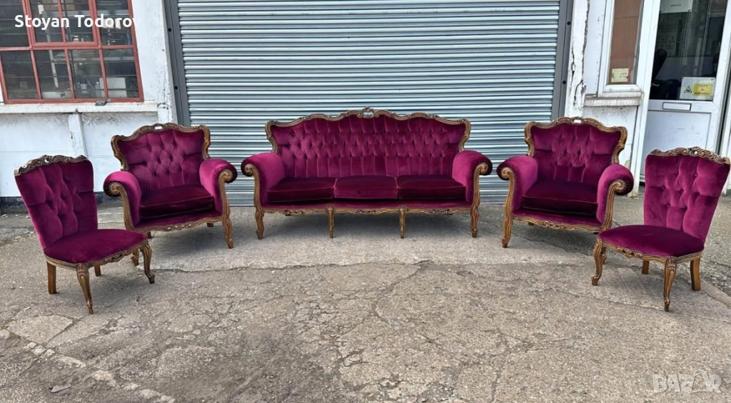 Холна гарнитура Рококо стил, снимка 1