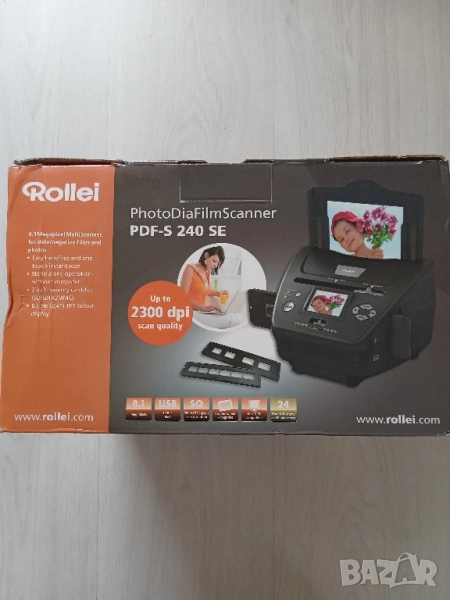 Продавам мулти скенер Rollei PhotoDiaFilmScanner PDF-S 240 SE, снимка 1