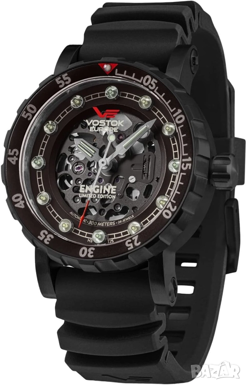 Луксозен Мъжки Автоматичен Часовник Vostok Europe Engine NH72 571C647 Limited Edition!, снимка 1