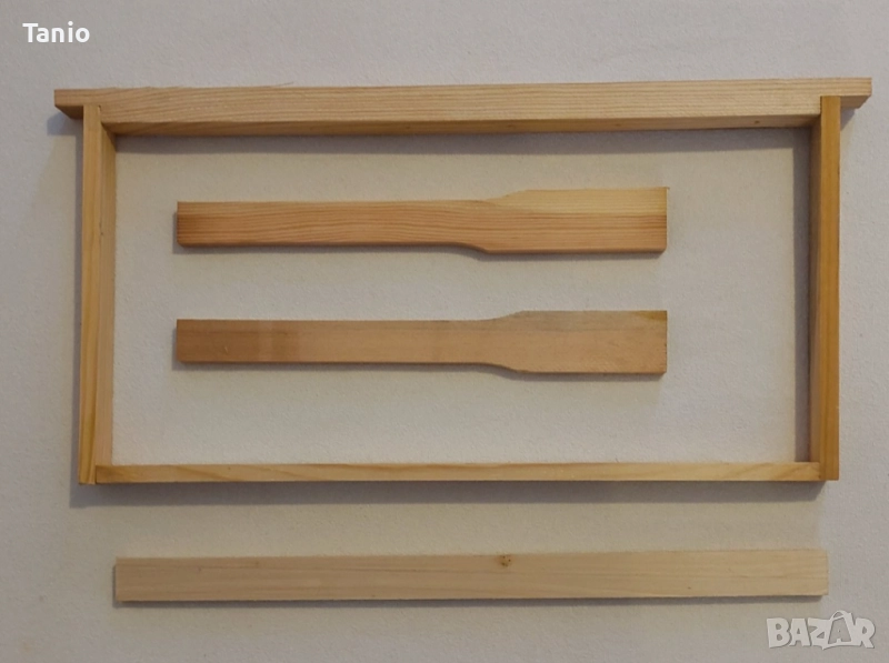 Пчелни рамки с уширител за дадан, снимка 1