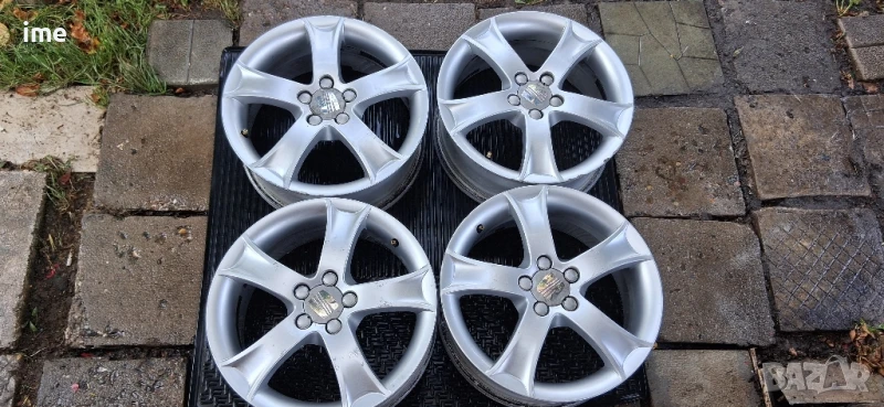 4бр. ляти джанти 6.5J16 ET43. Ronal. 5x100 мм. 57.1 мм среден отвор. OEM 6L0601025M...., снимка 1