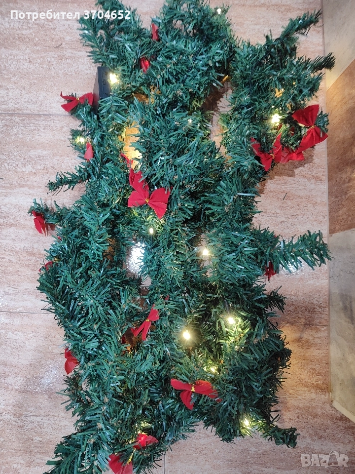 Светещ Коледен Гирлянд, снимка 1