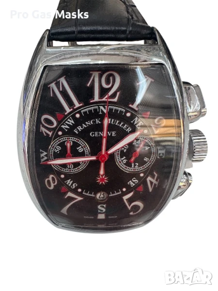 Часовник Franck Muller Geneva НОВО Stainless Steel само за 200 лв с дървена кутия, снимка 1