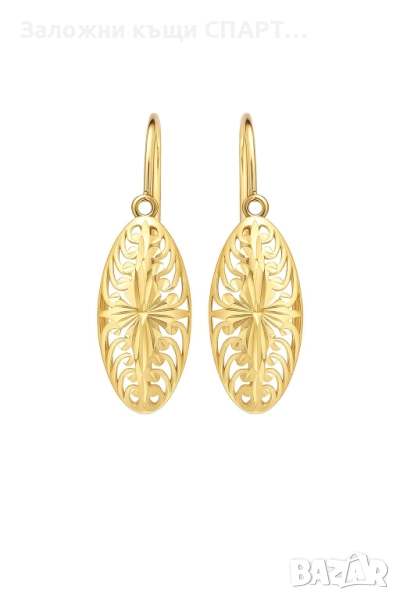Нови златни обеци Грамаж: 2.81гр., снимка 1