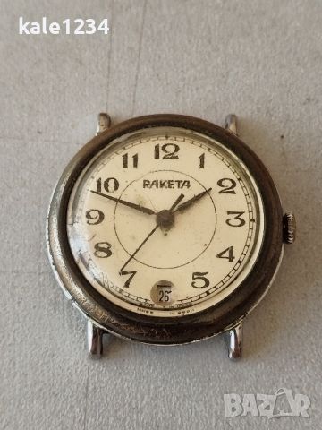 Часовник РАКЕТА. USSR. Vintage watch. Механичен механизъм. Мъжки , снимка 8 - Мъжки - 46561114