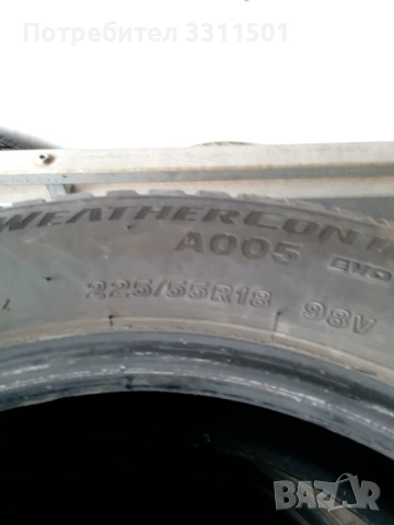 Гуми бриджстон 225/55/18, снимка 5 - Гуми и джанти - 53434212